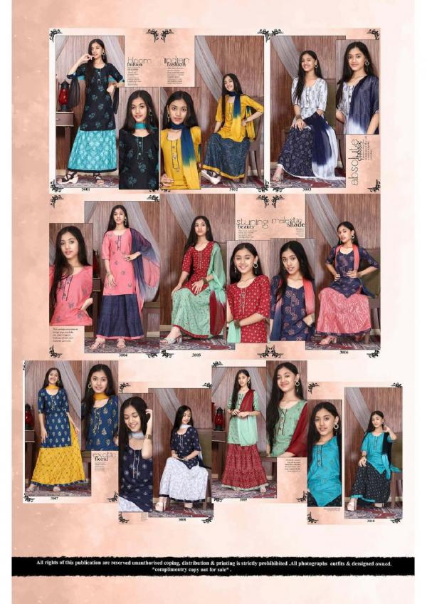 Rajjo Daughter Rayon Exclusive Designer Readymade Collection